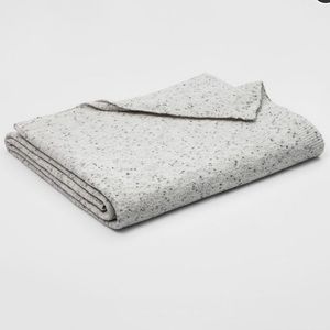 Threshold marled chenille blanket